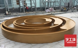 什么是Led沖孔發(fā)光字？沖孔多大？孔距多少？
