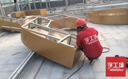 樓頂發光字制作如何做,復雜嗎?找哪個廠做比較靠譜呢?