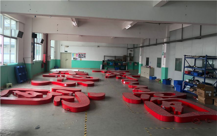 深圳世界之窗旅游景點(diǎn)大型LED發(fā)光字工程