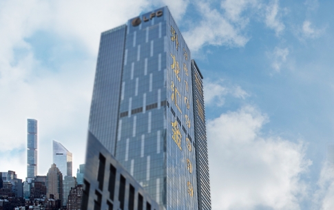 福州升龍集團樓體網(wǎng)格發(fā)光字工程